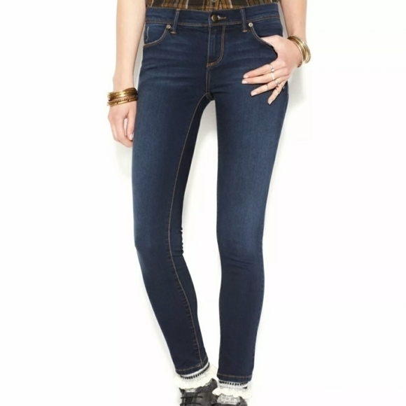 𝅺FREE People crop skinny denim jeans sz 24 - Picture 1 of 6